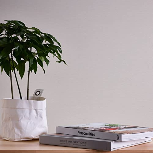 A.S. Création Premium Wall 2 389671 Plain Wallpaper White Non-Woven Wallpaper 10.05 m x 0.53 m Made in Germany