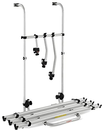 XIMPLIO Portapacchi posteriore per 3 ruote per camper roulotte - Bici OK Camper 95/140
