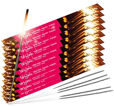 Sparkler Set 50 pcs x 70 cm (27) Pack of Sparklers - Great idea for Weddings, Birthday Parties, Halloween, Campfire Night, Christmas and New Year's Eve Party (70 cm x 50 pcs)