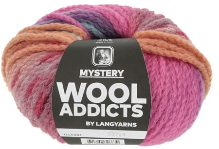 Wooladdicts Mystery 50 g / 110 m multicolour dark Fb. 07