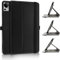 JRTAL Rotación de 360 Grados Carcasa con Función de Stand Soporte Cover para OPPO Pad 2 / OnePlus Pad 11.61 Tablet - Negro