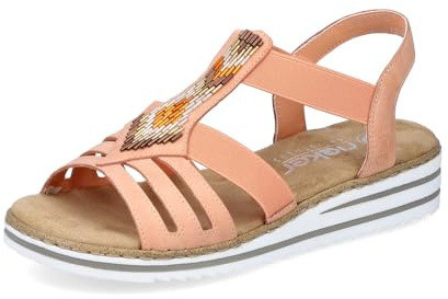 Rieker Damen Riemchensandalen V0651, Frauen Sandalen