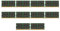 Niniang 10x 1GB DDR Memory for Laptop Ram SODIMM DDR 333MHz PC 2700 200 Pin for Laptop Sodimm Memory