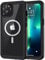 Lanhiem iPhone 13 Pro Magnetic Case, Waterproof Dustproof Shockproof Case with Built-in Screen Protector Compatible with Magsafe, Full Body Protective Cover for iPhone 13 Pro 6.1 inch -Black
