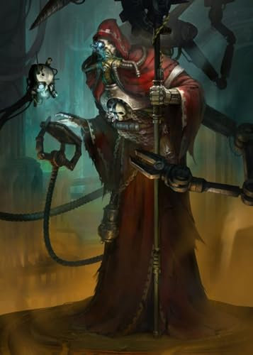 Displate - Poster aus Metal - WALL ART - Warhammer - Warhammer 40,000: Rogue Trader Pasqal Haneumann - Größe L - 67,5x48cm Matt