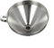 Robusto imbuto in acciaio inox con manico ad anello, perfetta aggiunta alla tua cucina 11, 13, 15 cm (S)