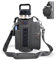 icolor Gym Magnetic Bag Water Bottle Carrier Holder with Strap & Phone Pockets, Diameter 3.9 Magnetic Gym Bag 5 Built-in Magnets Gym Accessories Organizer Pouch Sling Sleeve (Neoprene, Gray)