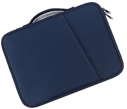 MQVQAUBST Borsa for Tablet Adatta for Samsung Galaxy Tab S9 Fe Plus A9 A8 S7 S8 Plus S6 Lite Custodia a Custodia Portatile(Blue,for 10.2-11 inch)