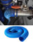 Gaine Vmc Tuyau D'échappement Industriel en Silicone Haute Température (1, 3, 6, 9, 12 Po), Conduit d'air Flexible Isolé en Aluminium pour Sécheuse, Rallonge de Tube(1.5m(5ft/59),D 110mm(4.3))