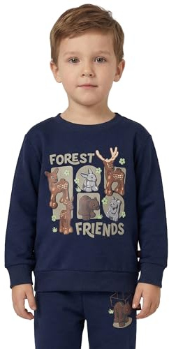 Kabooki LEGO® DUPLO® Sweat-Set – Dunkelmarine – LWSANYU 703