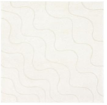 RugVista Whisper, Teppich, 240 x cm, Quadratisch, Nur chemische Reinigung, Oeko_tex_100, Weiß