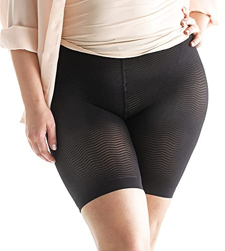 SOLIDEA Pantalones Cortos Mujer Silver Wave Short | Short Deportivo Mujer, Shorts Gimnasio Mujer (Negro, 40)