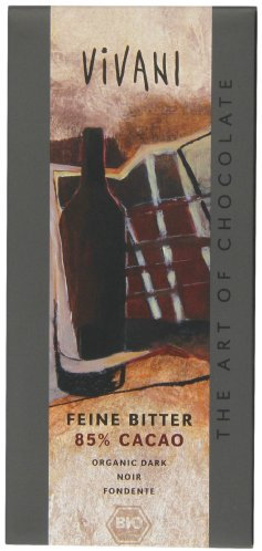 VIVANI Chocolat Noir 85% 100G Bio - La tablette de 100G