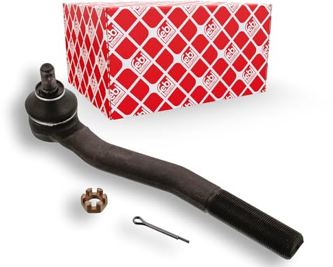 febi bilstein 41091 Spurstangenendstück mit Kronenmutter und Splint, 1 Stück