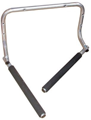 Max-Power DY125891 Portabici a muro con Bracci Richiudibili per Fissaggio a Parete, Argento