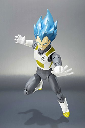 Bandai Tamashii Nations 47934 Dragon Ball Z Super Saiyan Vegeta Action Figures 5 inches BAN03799