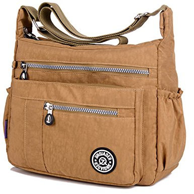 MeCooler Umhängetasche Leichter Messenger Bag Kuriertasche Damen Lässige Sporttasche Wasserdicht Taschen Schultertasche Mode Reisetasche