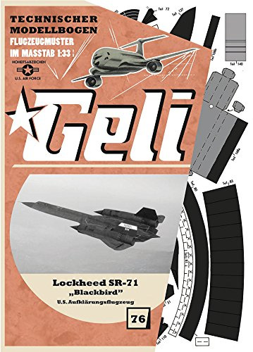 Geli Lockheed SR 71 Blackbird