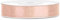 Libetui 25 Meter Satinband 12mm Dekoband Pfirsich Schleifenband Pfirsich Geschenkband Hochzeit Autoschleifen Band