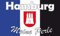 U24 Fahne Flagge Hamburg meine Perle Wappen 90 x 150 cm