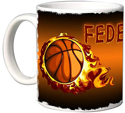 Mr. Gadgets - Tazza Decorata Sport Basket Vari Modelli (Mod. 2)