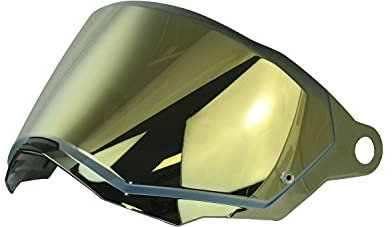 Visier LS2 MX701 Explorer, Pinlock vorbereitet, gold verspiegelt