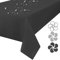 Plumeri Tischdecke Fleckenabweisend 250g/m2 Oeko Tex Standard 100 Tischtuch Tischdekoration Tafeltuch (Graphite, 140 x 300 cm)