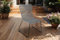 SAM Outdoor-Seilstuhl ISRA, Seilbespannung aus Polyester, Farbe Grau, schwarzes Eisen-Gestell, Gartenstuhl/Rope Chair im modernen Design, für Balkon & Terrasse und Garten
