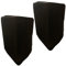 Skyour Black 10/12/15 PA DJ Speaker Cover 2pcs Scrim Stretchy Speaker Cover for Wedding Church Club (RSC128W) (1)