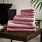 Catherine Lansfield Lot de 8 Serviettes en Coton à séchage Rapide Rose