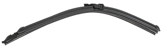 RIDEX Scheibenwischer Set Wischerblätter Satz mit Spoiler Vorne Länge 1: 700mm Länge 2: 650mm Flachbalkenwischblatt Kompatibel mit VW Crafter Kastenwagen SY, SX Top Lock für Linkslenker 298W0402