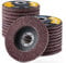 SATC Flap Discs 115mm 20 Pack Grinding Discs 120 Grit for Angle Grinder to Sanding Grinding Metal Wood
