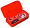 YWHWXB 4-in-1 Multifunctional Faucet Spanner with case, Adjustable Bathroom Pipe Wrench, Double Ended Wrench for Disassembly & Assembly Valves, Connecting Pipes, Faucets, Shower Heads
