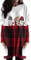 OMZIN Womens Christmas Sweatshirt Rotweinglas Weihnachtsmütze Grafik Pullover Langarm Pullover Tops Bunt S