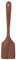 Spatule en bois à long manche, grande spatule en bois dur, spatule plate pour wok en bois, pour ustensiles de cuisine antiadhésifs et cuisine (33.5CM)
