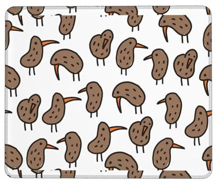 Kiwi Vögel Nette Druck Square Rutschfeste Gummi Basis Mauspad Gaming Mauspad für Büro Laptop, Multi-Size