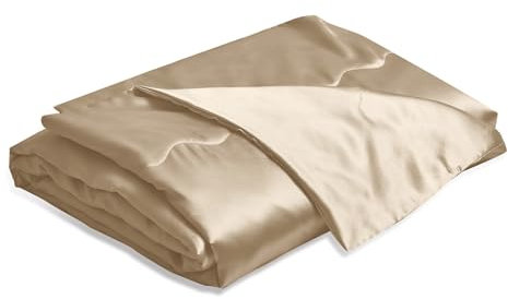 YASMENG satinsheet 150x200cm kühlend weich glatt blanket für Bett Sofa Schlafzimmer Büro Reise