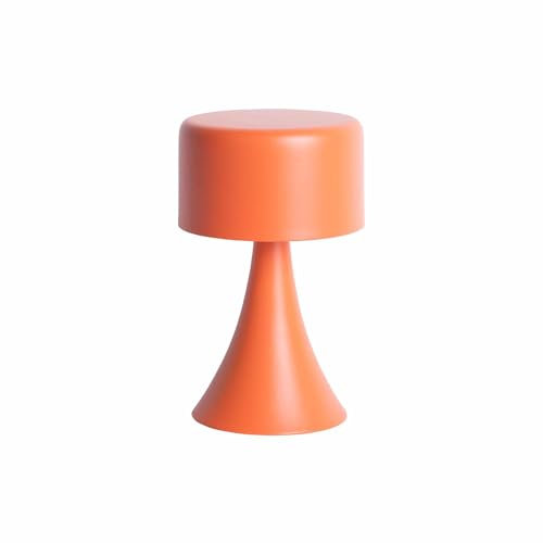 Leitmotiv [DL] Table lamp Nora Iron Bright orange -