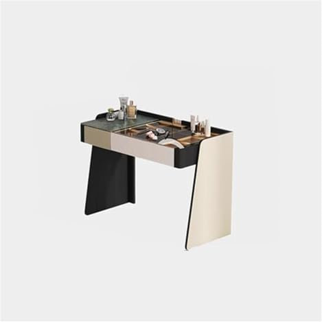 Generisch Schminkkommode mit Schubladen, modernes Schlafzimmer, Massivholzkommode, Tisch geeignet für kleine Büroräume. Schminktisch (Farbe: A, Größe: S120 cm)