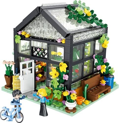 Forange FC8501 Gewächshaus LED Klemmbausteine 579pcs Spielzeug Bausatz-NEU-OVP