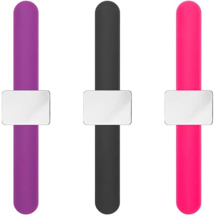 CVFRTT 3 Stück Magnetisches Handgelenk-Nadelkissen, Magnetisches Nähnadelkissen, Nähnadel-Handgelenkpolster, Magnetischer Nadelhalter, Handgelenk-Nähnadelkissen