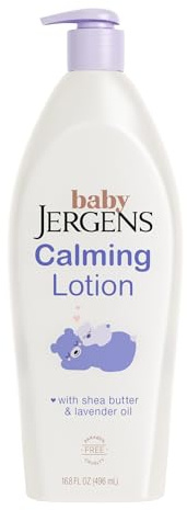 Jergens Baby Calming Lotion With Shea Butter & Lavender Oil, 16.8 Fl Oz
