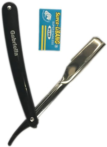 Sleek Cut Throat FOLDABLE Disposable Razor & Set of 2 Blades