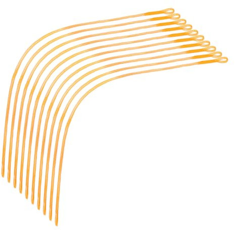 RETUOLWAG Geflochtene Vorfachverbinder, 20/30/22,7 kg, 10 Stück/Set, Fliegenfisch-Anschlüsse, Angelausrüstungsteil