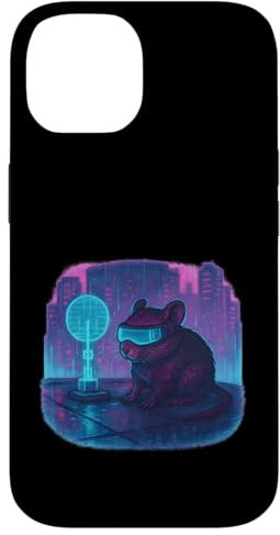 Cyberpunk Degu Runner Future City Hülle für iPhone 14
