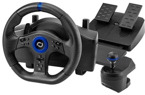Blade – Rennlenkrad mit Pedalen und Schalthebel | Exklusives Simulationslenkrad für PlayStation 5 (PS5)