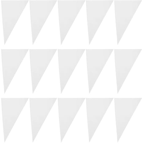 TOVINANNA 50pcs Tile Grout Pouch Masonry Mortar Bag Plastic Piping Cement Bag for Exterior Wall Construction Pointing
