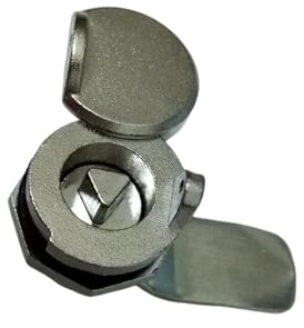 Cam Lock Cover and Lead Sealing Hole Power Distribution Box Electricity Meter Water Meter Box Triangle Locks 1Pcs(Key-Triangle)