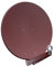 Gibertini Antenne 75cm SE Profi Alu Serie Ziegelrot