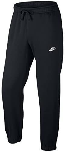 Nike Herren Jogger Fleece Club Trainingshose black/White, 2XL